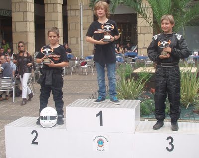 Gran resultado de la Escuder&iacute;a Navarra Spirit Racing Team en la 4&ordf; Prueba del Campeonato Vasco de Karting.